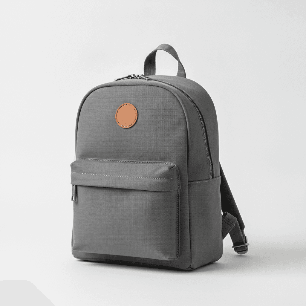 Sac à Dos de Ville Compact - Gris moyen