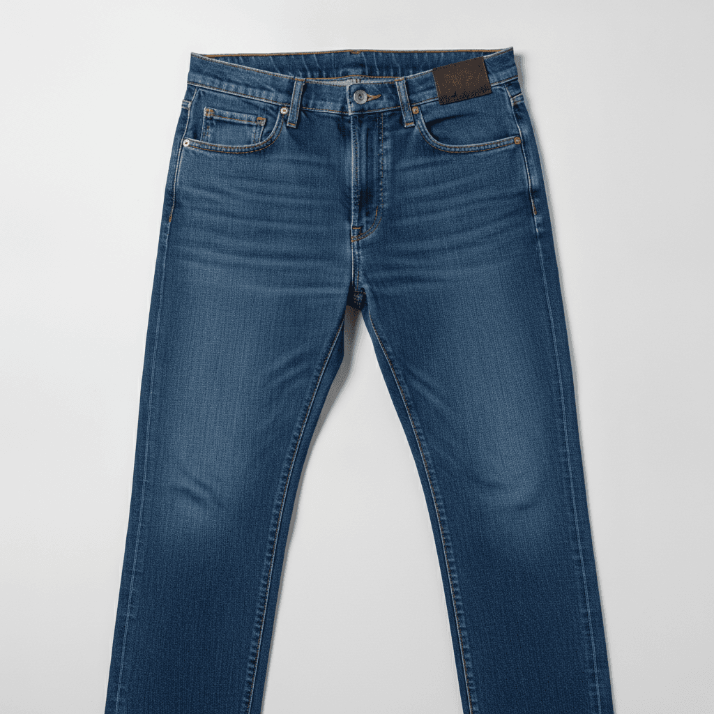 Jean Coupe Droit Classique - Bleu jean