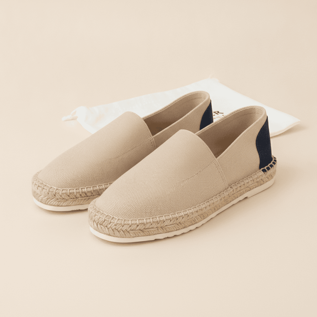 Espadrilles Classiques en Toile - Beige