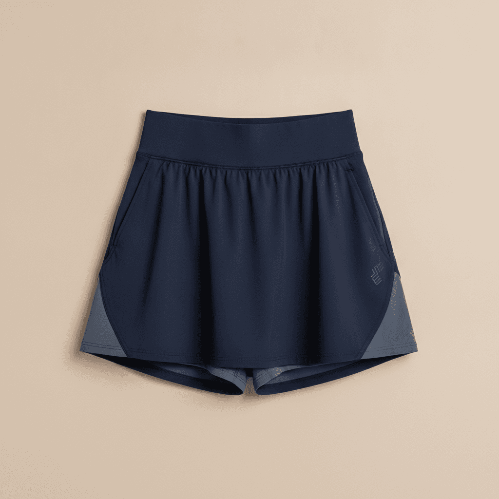 Jupe Short Sportive - Bleu marine