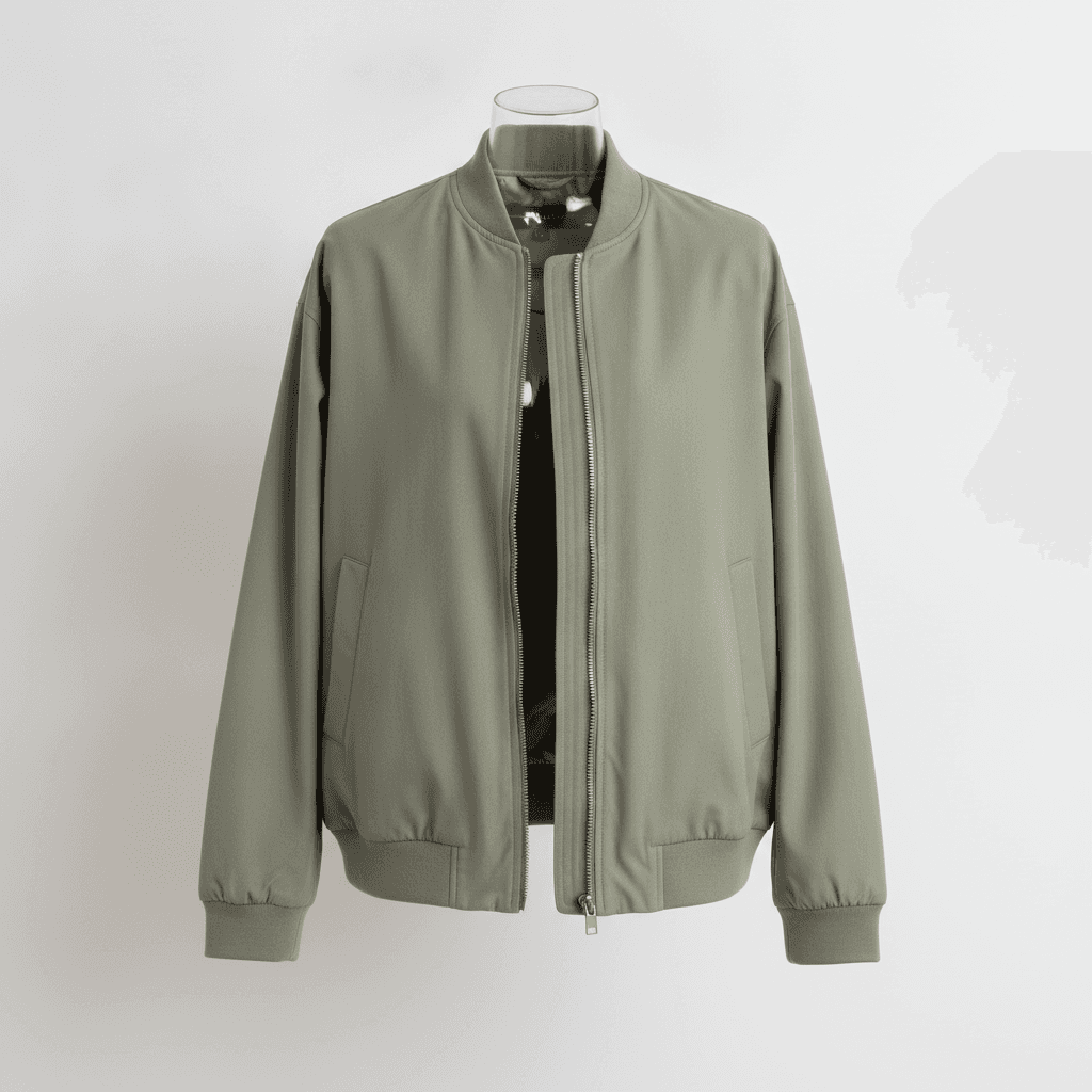 Bomber Léger Décontracté - Vert kaki